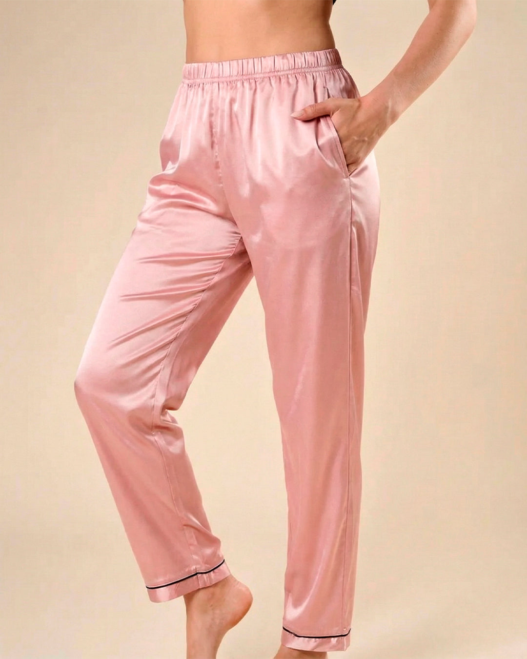 Pijama Largo de Satén Premium