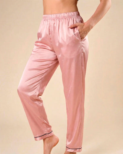 Pijama Largo de Satén Premium